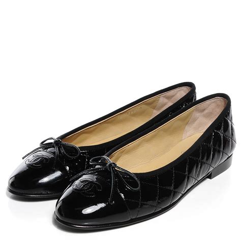 chanel ballernia shoes|chanel quilted ballerina flats.